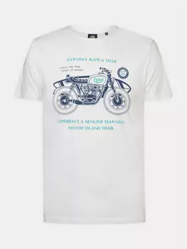 Футболка стандартного кроя Petrol Industries, белый