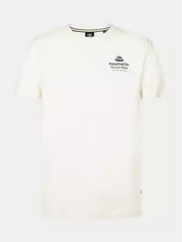 Футболка стандартного кроя Petrol Industries, белый