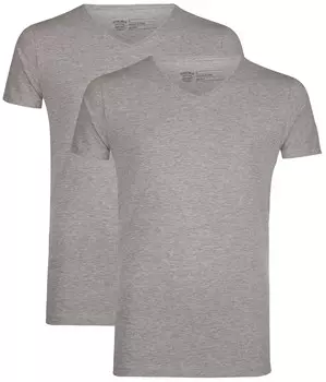 Футболка стандартного кроя Petrol Industries, пестрый серый