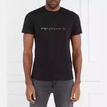 Футболка стандартного кроя Peuterey, черный