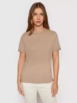 Футболка стандартного кроя Pieces, бежевый