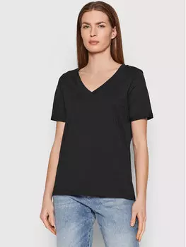 Футболка стандартного кроя Pieces, черный