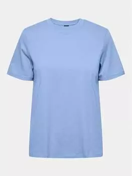 Футболка стандартного кроя Pieces, синий