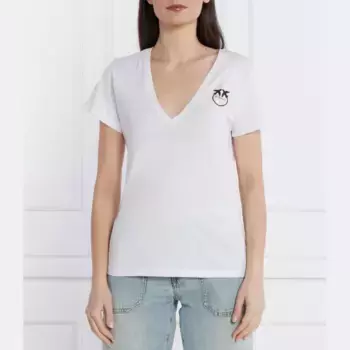 Футболка стандартного кроя Pinko, белый