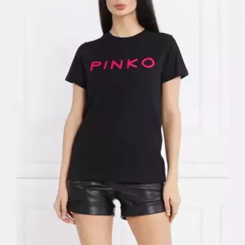 Футболка стандартного кроя Pinko, черный
