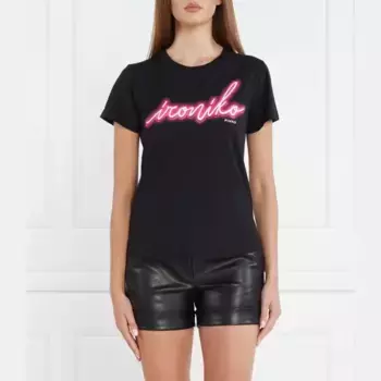 Футболка стандартного кроя Pinko, черный