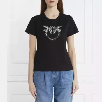 Футболка стандартного кроя Pinko, черный