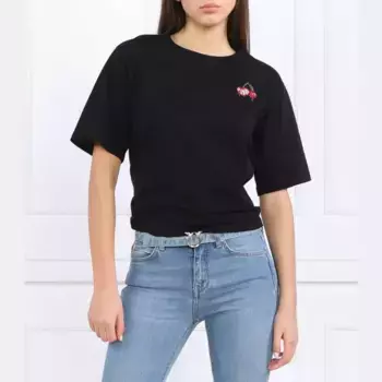 Футболка стандартного кроя Pinko, черный