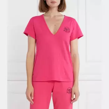 Футболка стандартного кроя Pinko, розовый