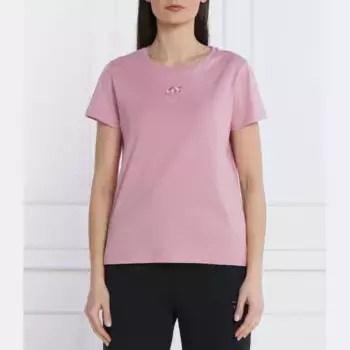 Футболка стандартного кроя Pinko, розовый