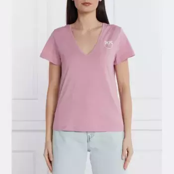 Футболка стандартного кроя Pinko, розовый
