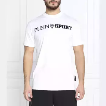 Футболка стандартного кроя Plein Sport, белый