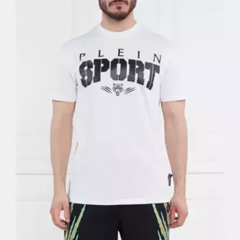 Футболка стандартного кроя Plein Sport, белый