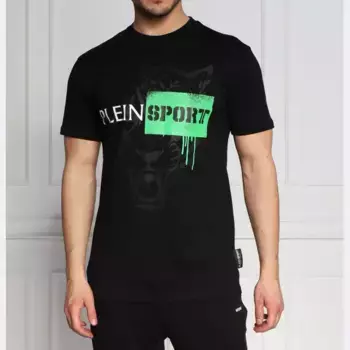 Футболка стандартного кроя Plein Sport, черный