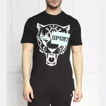 Футболка стандартного кроя Plein Sport, черный