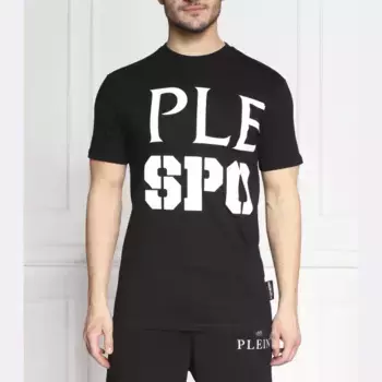 Футболка стандартного кроя Plein Sport, черный