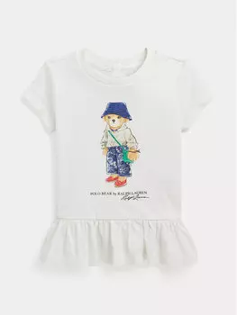 Футболка стандартного кроя Polo Ralph Lauren, белый