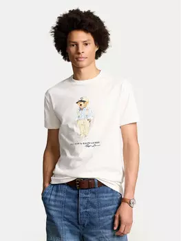 Футболка стандартного кроя Polo Ralph Lauren, белый