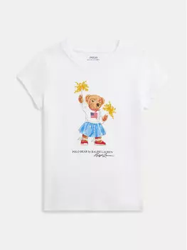 Футболка стандартного кроя Polo Ralph Lauren, белый