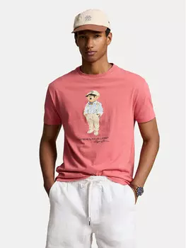 Футболка стандартного кроя Polo Ralph Lauren, розовый