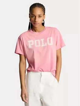Футболка стандартного кроя Polo Ralph Lauren, розовый