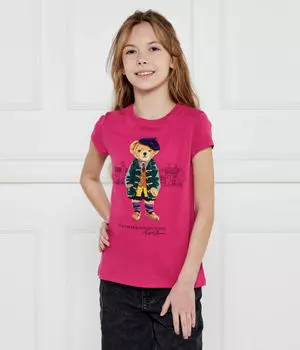 Футболка стандартного кроя Polo Ralph Lauren, розовый