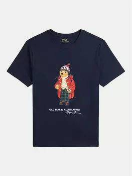 Футболка стандартного кроя Polo Ralph Lauren, синий