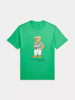 Футболка стандартного кроя Polo Ralph Lauren, зеленый