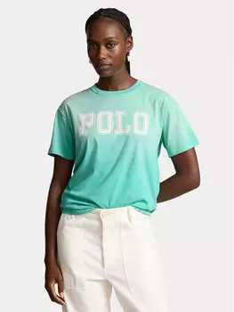 Футболка стандартного кроя Polo Ralph Lauren, зеленый
