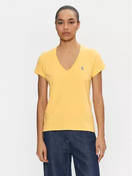Футболка стандартного кроя Polo Ralph Lauren, желтый