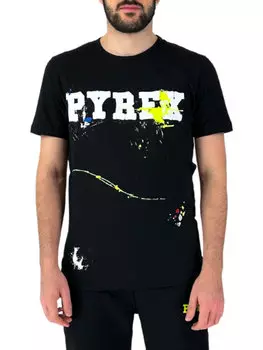 Футболка стандартного кроя Pyrex, черный