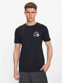 Футболка стандартного кроя Quiksilver, черный