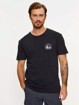 Футболка стандартного кроя Quiksilver, черный