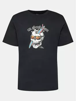 Футболка стандартного кроя Quiksilver, черный
