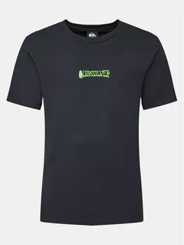 Футболка стандартного кроя Quiksilver, черный
