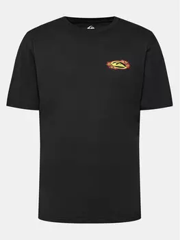 Футболка стандартного кроя Quiksilver, черный