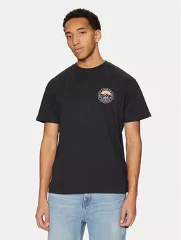 Футболка стандартного кроя Quiksilver, черный