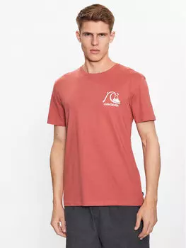 Футболка стандартного кроя Quiksilver, оранжевый