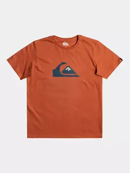Футболка стандартного кроя Quiksilver, оранжевый