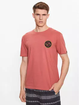 Футболка стандартного кроя Quiksilver, оранжевый
