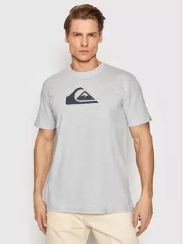 Футболка стандартного кроя Quiksilver, серый