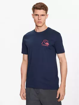 Футболка стандартного кроя Quiksilver, синий