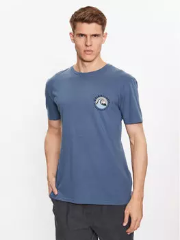 Футболка стандартного кроя Quiksilver, синий