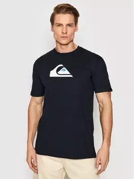 Футболка стандартного кроя Quiksilver, синий