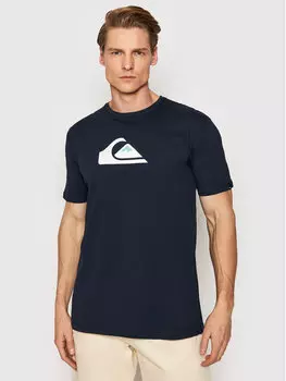 Футболка стандартного кроя Quiksilver, синий