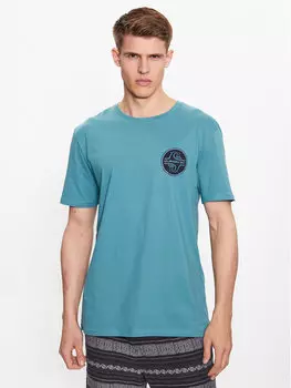Футболка стандартного кроя Quiksilver, синий