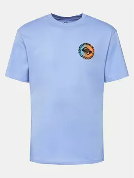 Футболка стандартного кроя Quiksilver, синий