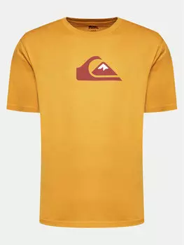 Футболка стандартного кроя Quiksilver, желтый