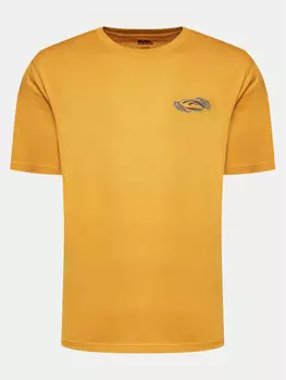 Футболка стандартного кроя Quiksilver, желтый