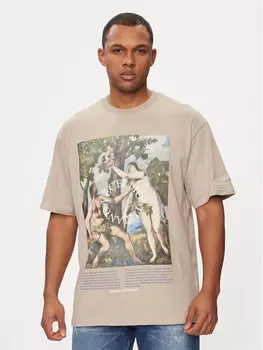 Футболка стандартного кроя Redefined Rebel, бежевый